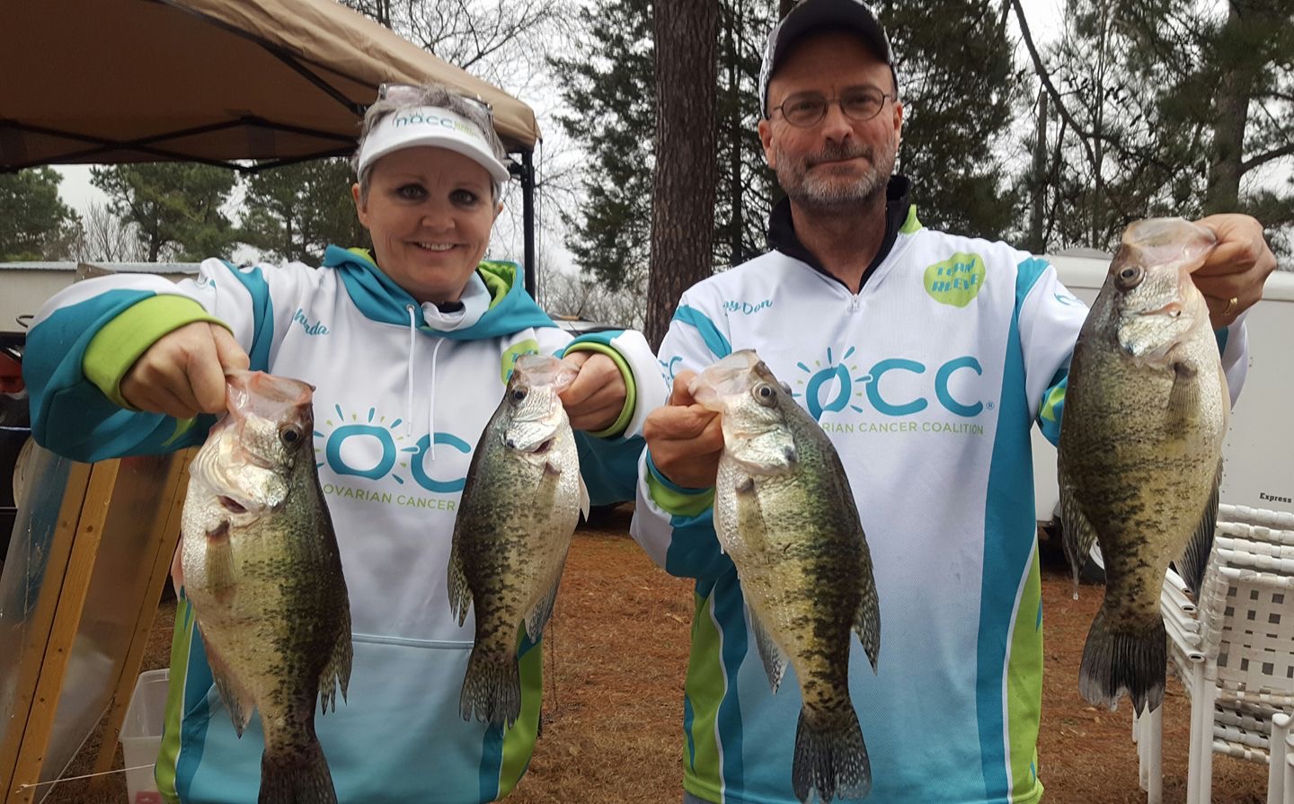 Raising awareness and donations for the National Ovarian Cancer Coalition